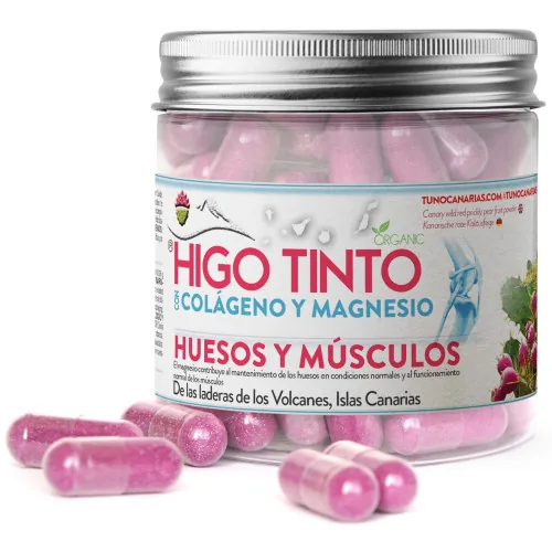 HIGO TINTO CON COLAGENO Y MAGNESIO 90 GRS X90 CÁPSULAS