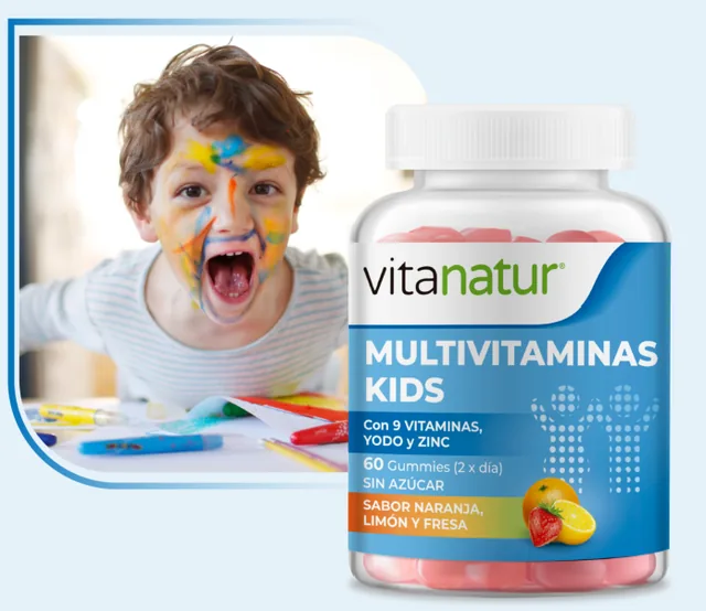GUMMIES MULTIVITAMINAS KIDS 60/U VITANATUR 1 BOTE