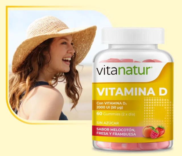 GUMMIES VITAMINA D 60/U VITANATUR 1 BOTE