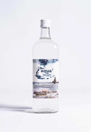 AGUA DE MAR VIDRIO 1L (CJ6) BOTELLA - VIZMARAQUA AGUA DE MAR