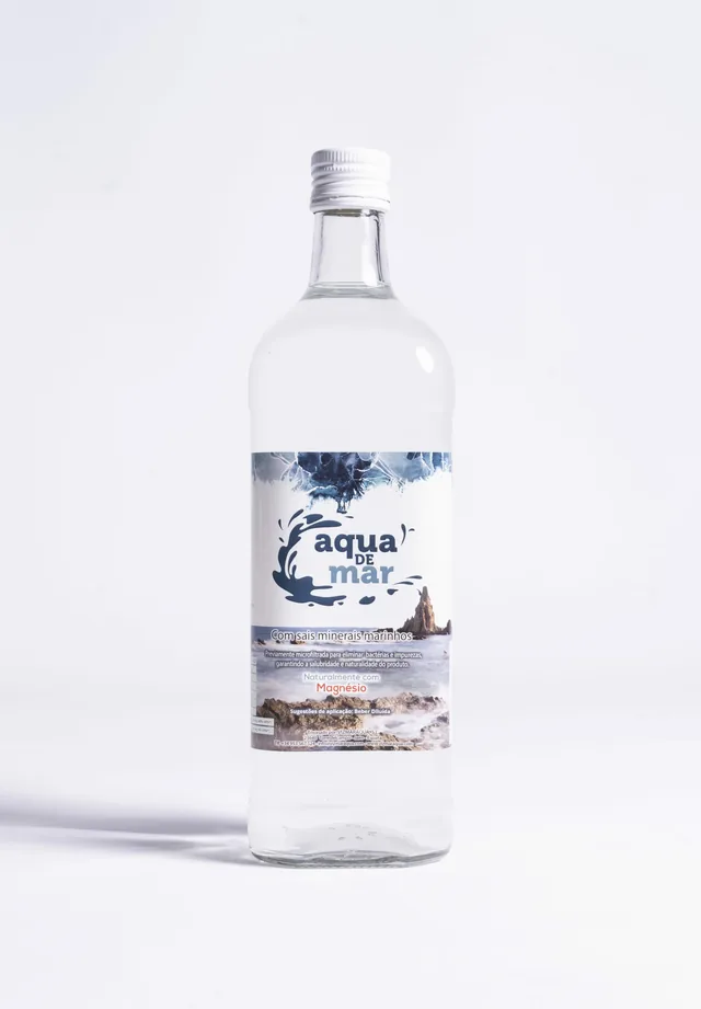 AGUA DE MAR VIDRIO 1L (CJ6) BOTELLA